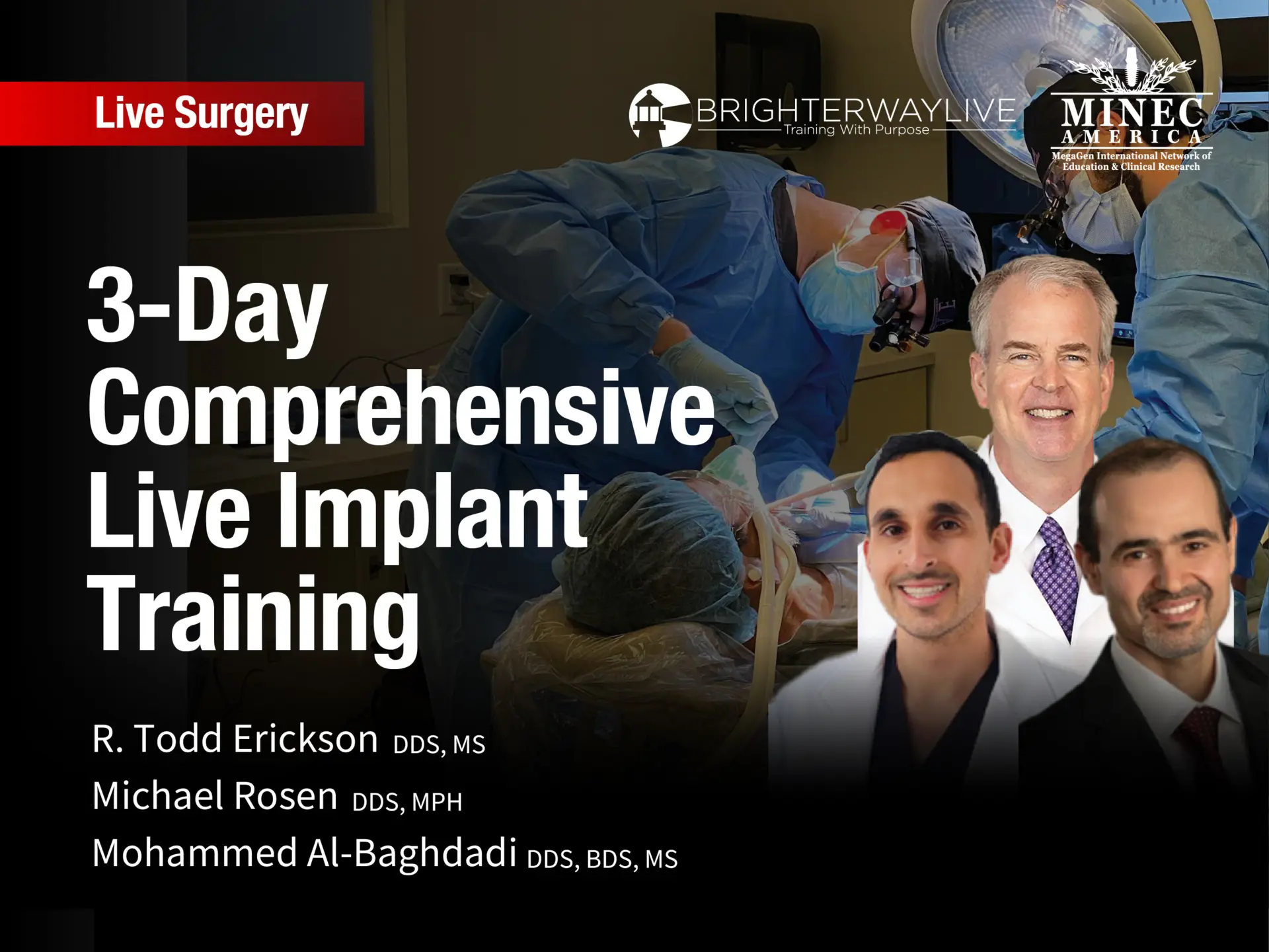 3 Day Comprehensive Live Implant Training